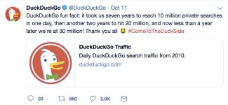 DuckDuckGo的推文