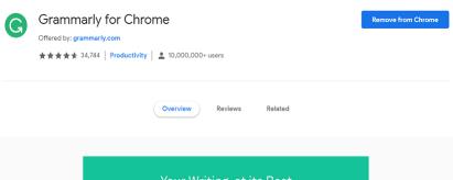 Grammarly for Chrome